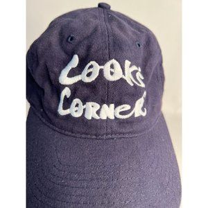 Decky Embroidered Cook's Corner Cap  OS Navy   Cotton